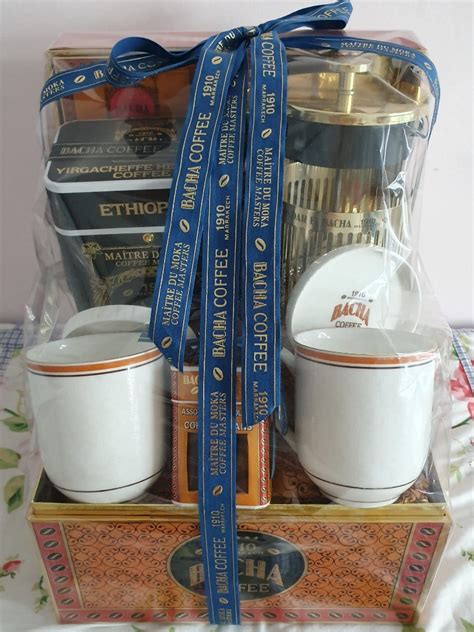 Bacha Coffee Gift Set, Food & Drinks, Gift Baskets & Hampers on Carousell