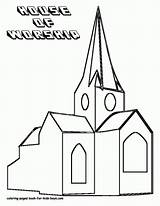 Church Coloring Pages For Kids  Home sketch template