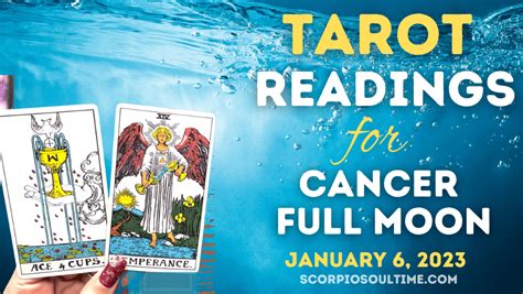 Cancer Full Moon 2023 - Full Moon Tarot Spread - Scorpio Soul Time