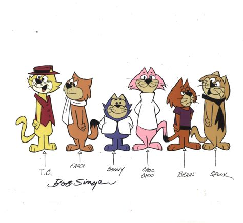 Top Cat Multi-character Model Cel