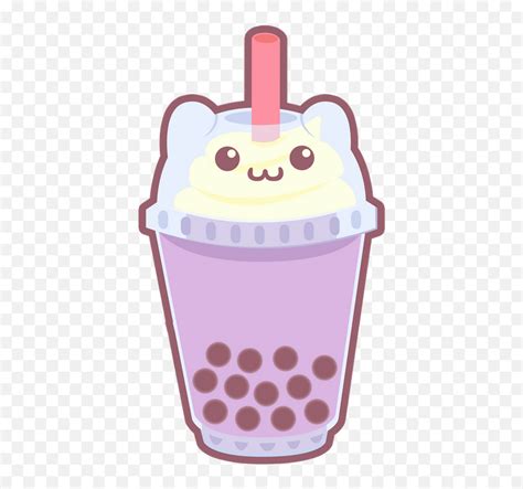 Taro Boba - Clip Art Emoji,Boba Emoji - free transparent emoji - emojipng.com