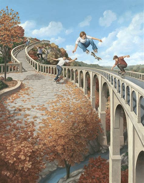 Some Incredible paintings of Rob Gonsalves - Meen Curry