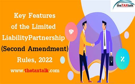 Key Features of the Limited Liability Partnership (Second Amendment)