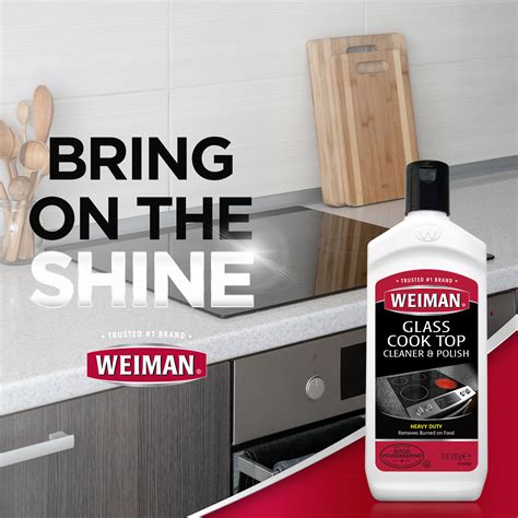 Weiman Cooktop Cleaner Kit - Cook Top Cleaner And Polish, 20 Ounce - Walmart.com