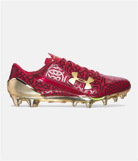 Celtic Print : Men’s UA Spotlight Football Cleats – Boston College ...