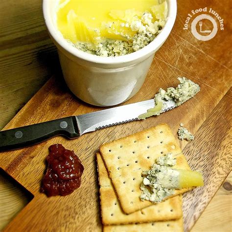 New Year Home-Made Potted Stilton Cheese Price per plate: (Serves just you if you want it to ...