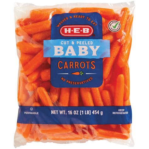 H-E-B Fresh Baby Carrots - Shop Potatoes & carrots at H-E-B