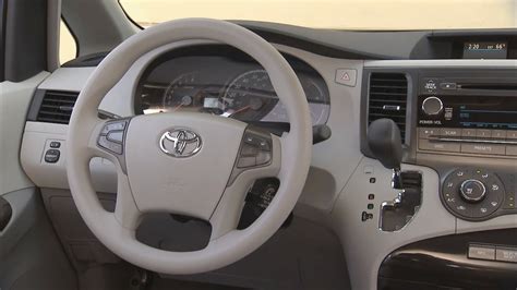 2013 Toyota Sienna LE - INTERIOR - YouTube