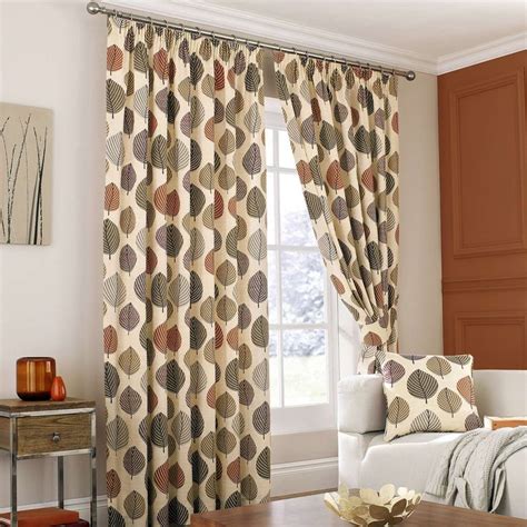 Terracotta Regan Curtain Collection | Dunelm