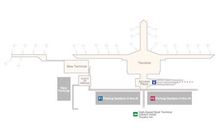 Chubu Centrair Airport(NGO) Terminal Maps, Shops, Restaurants, Food ...