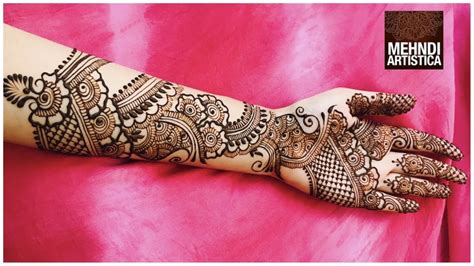 Full Hand Mehndi Design 2022 Arabic - Design Talk