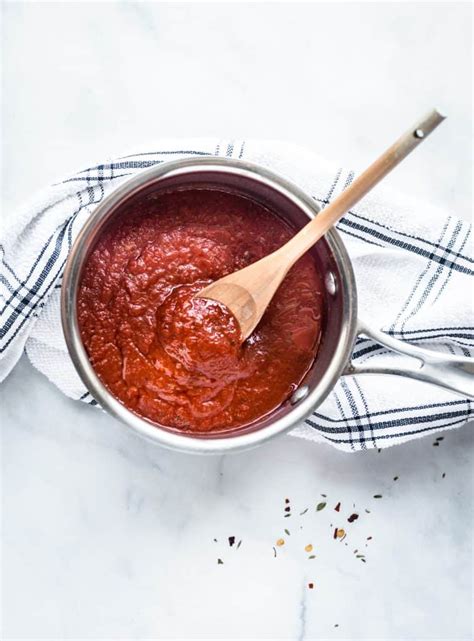 Easy Homemade Pizza Sauce - Every Little Crumb Every Little Crumb