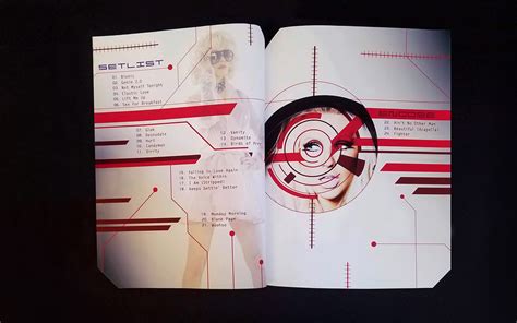 Christina Aguilera: Bionic Tour Book :: Behance