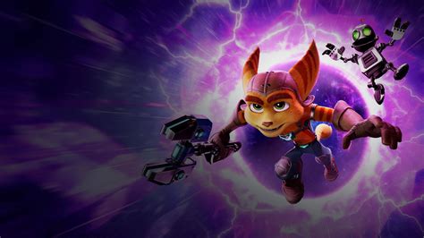 Download Ratchet and Clank: Rift Apart in Dynamic Action Wallpaper | Wallpapers.com