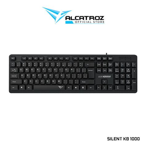 Alcatroz KB1000 Silent USB Wired Keyboard | Lazada Singapore