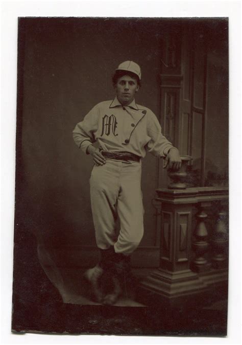 Lot Detail - Baseball Player in Uniform Tintype