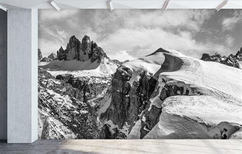 Wallpaper Mural Mountain Peak | Muralunique