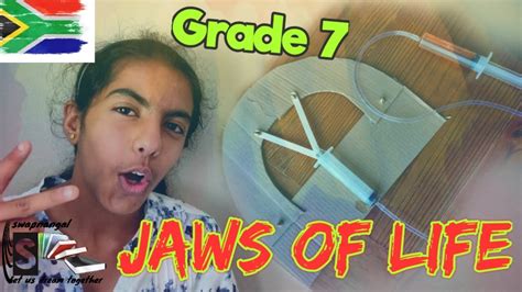 Jaws of life school project for Grade 7 Step by Step