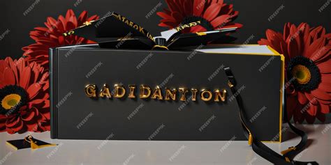 Premium AI Image | Graduation celebration success achievement and learning combined