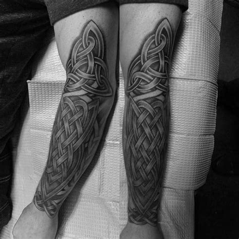 40 Celtic Sleeve Tattoo Designs For Men - Manly Ink Ideas