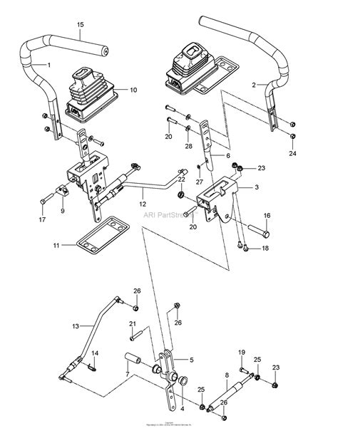 Husqvarna Z 254 - 967271701-00 (2016-11) Parts Diagram for STEERING