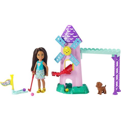 Barbie Club Chelsea Mini Golf Doll and Playset - Barbie Dolls Range UK