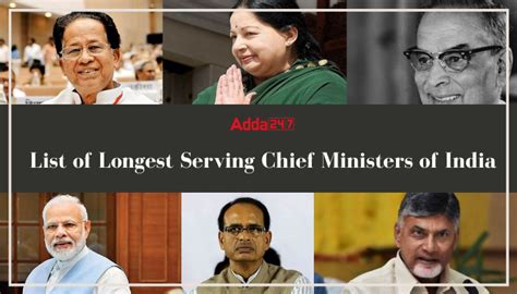 List of Longest Serving Chief Ministers of India