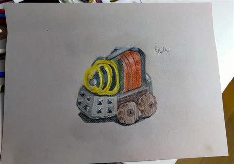 Sparky clash Royale drawing : r/ClashRoyale