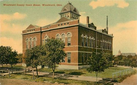 C1910 Woodward County Court House Woodward Oklahoma Postcard | eBay | County court, Courthouse ...