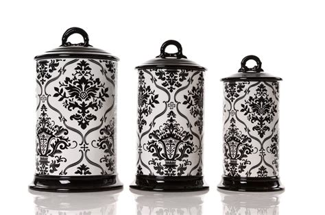 Black Kitchen Canisters | Foter