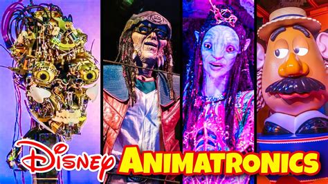 Top 10 Amazing Disney Animatronics at Walt Disney World - YouTube