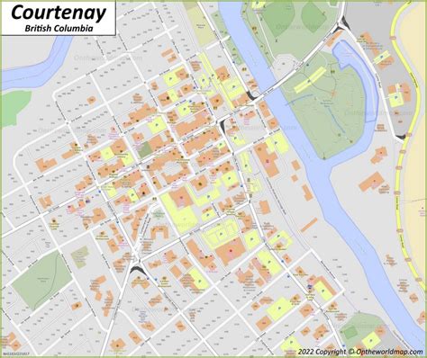 Courtenay Map | British Columbia, Canada | Detailed Maps of Courtenay