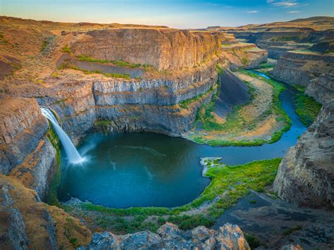 Palouse Falls Sunset: The Palouse GFX100 Fine Art Landscape Nature ...