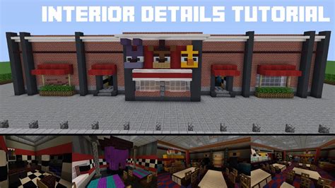 Minecraft Tutorial: How To Build Freddy Fazbear's Pizza Restaurant ...