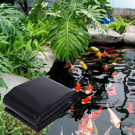 Amazon.com : JEDAL PVC Garden Pond Liner (from 10 Sf to 2401 Sf) 5 Mil ...