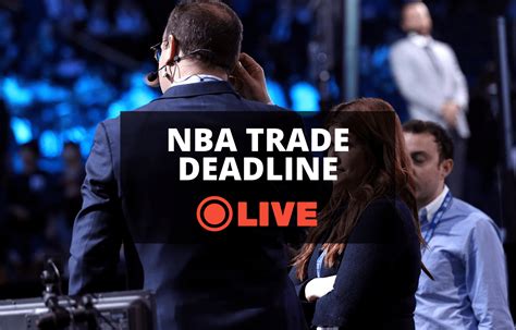 Live : NBA Trade Deadline