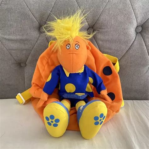 CBEEBIES TWEENIES JAKE Backpack Rucksack Bag Plush Soft Toy Hasbro 1999 ...