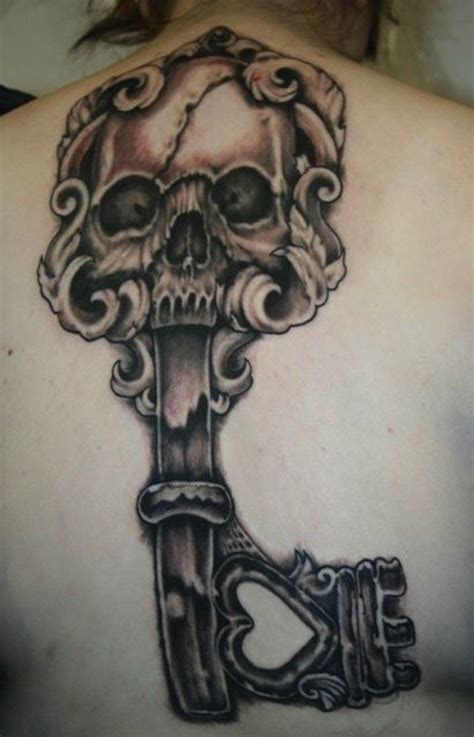 Skull Key Tattoos