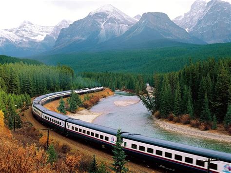 Canada by rail | Train tour, Banff national park canada, Train wallpaper