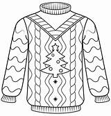 Christmas Sweater coloring Page  Free Printable Coloring Pages sketch template