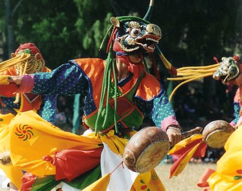 10 best mask dances to see on a Bhutan trip during the Spring & Fall Tshechu festival travel seasons