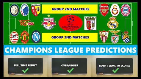 Champions League Predictions (03.10.2023)|Football Predictions Today ...