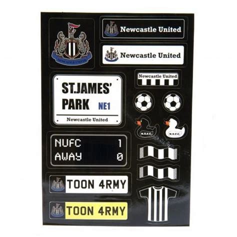 Newcastle United Sticker Set | www.unisportstore.com