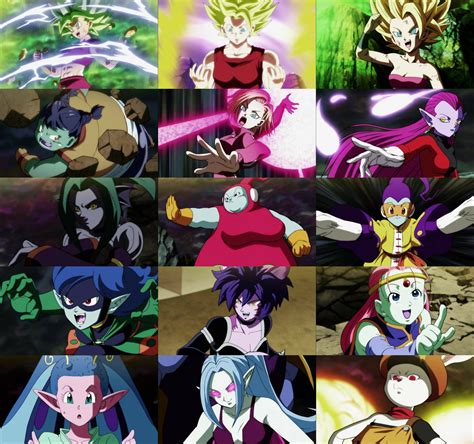 Tournament of Power Girls. : r/Dragonballsuper