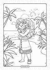 15  Moana Coloring Pages All Free Pdf Printables sketch template