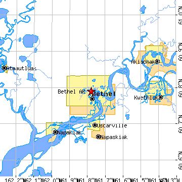 Bethel, Alaska (AK) ~ population data, races, housing & economy