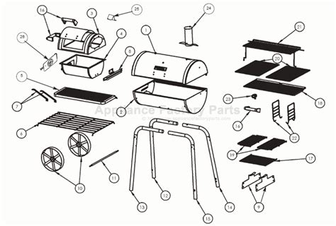 Bbq-pro 20040309 Parts | Grills