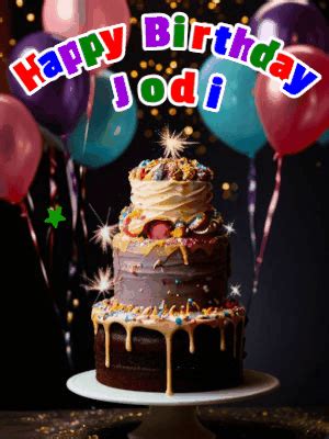 Happy Birthday Jodi GIF 27