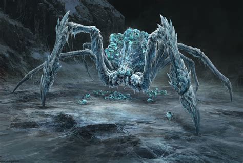 Ice Spider by Russell Dongjun Lu : r/ImaginaryCrawlers