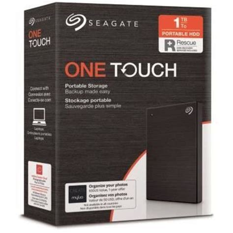 Seagate One Touch 18TB External Hard Drive Desktop HDD 3.5" – USB-C and ...